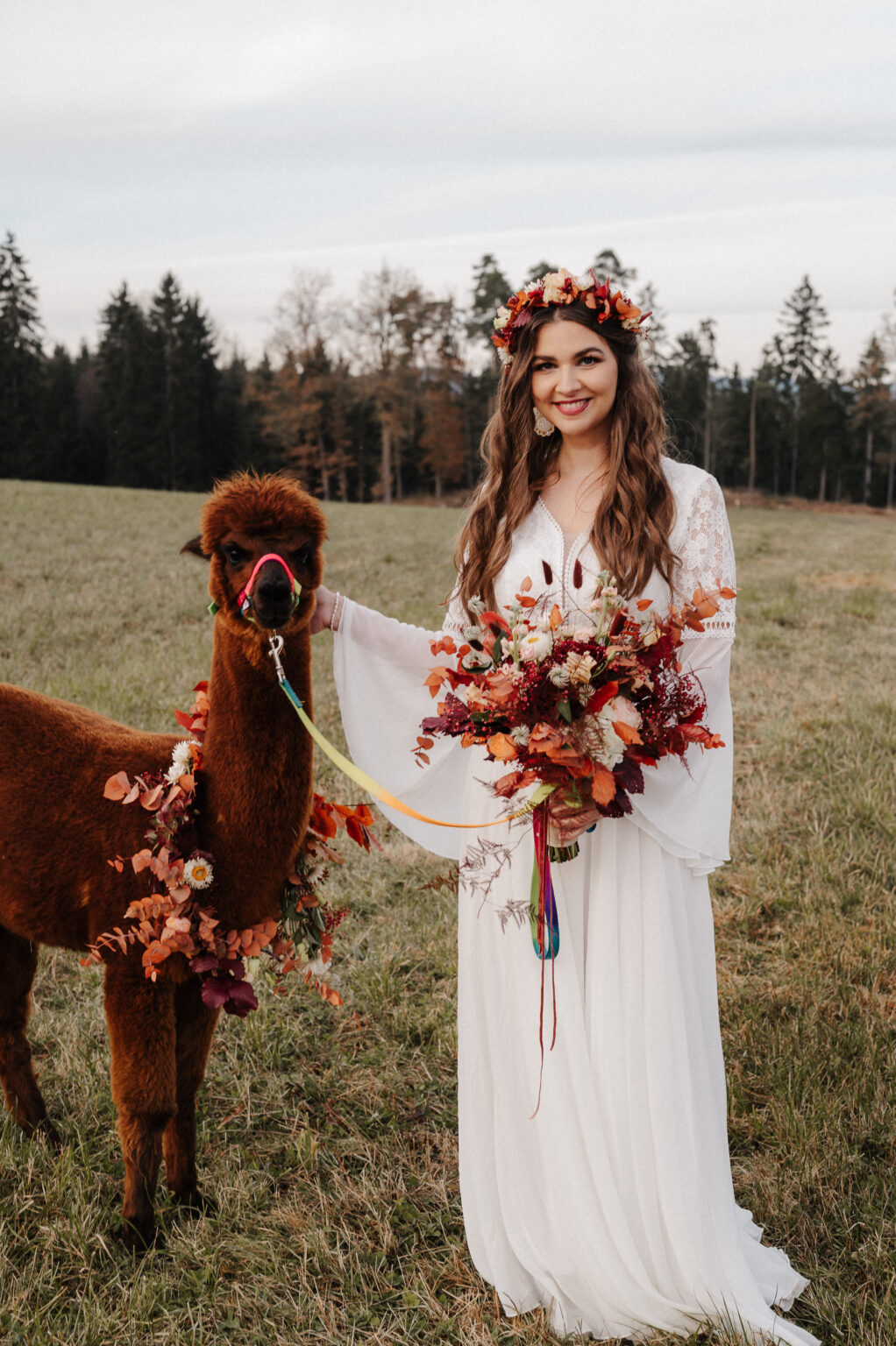 alpaka auf deiner hochzeit